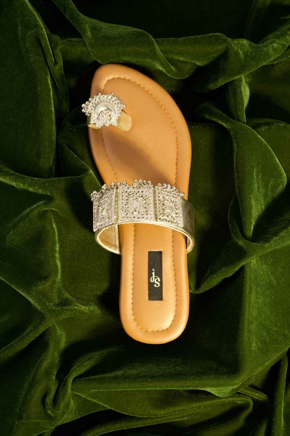 JootiShooti - Chand Bali Gold Kolhapuri For Women