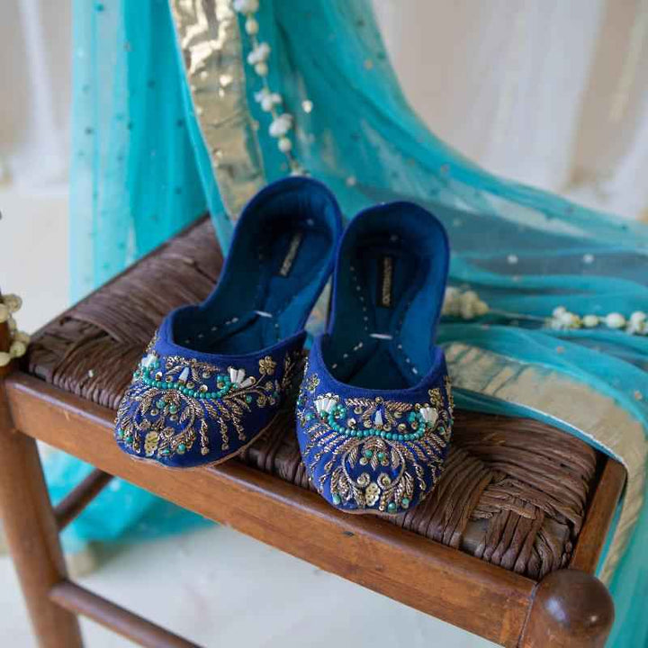 JootiShooti - Feroza Khussa (Blue)