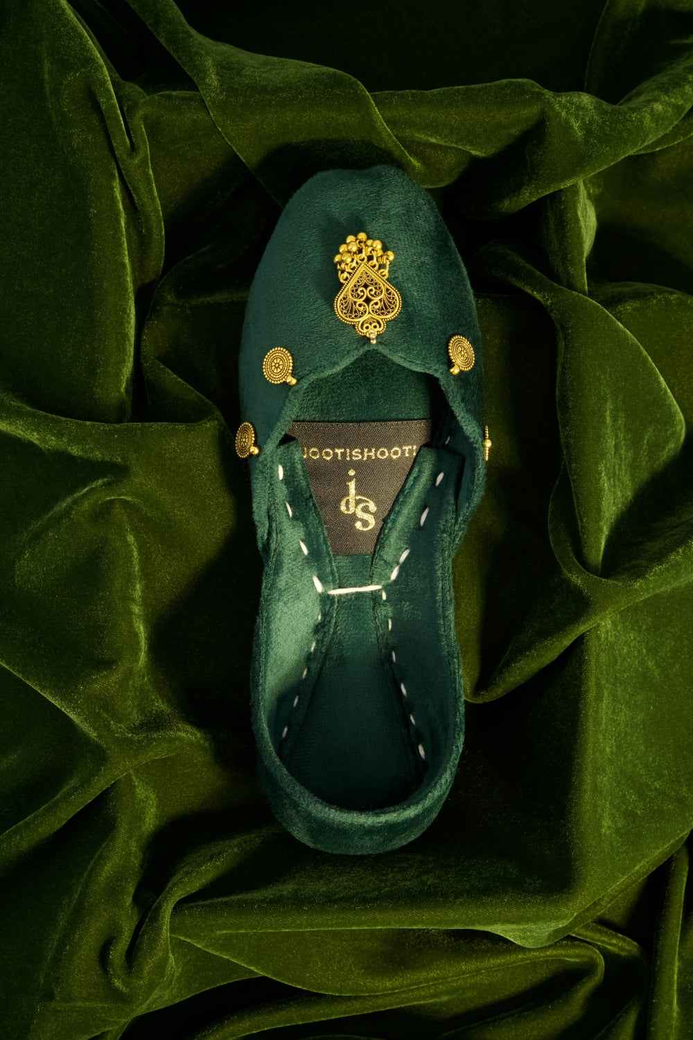 JootiShooti - Mehvar Emerald Khussa For Women