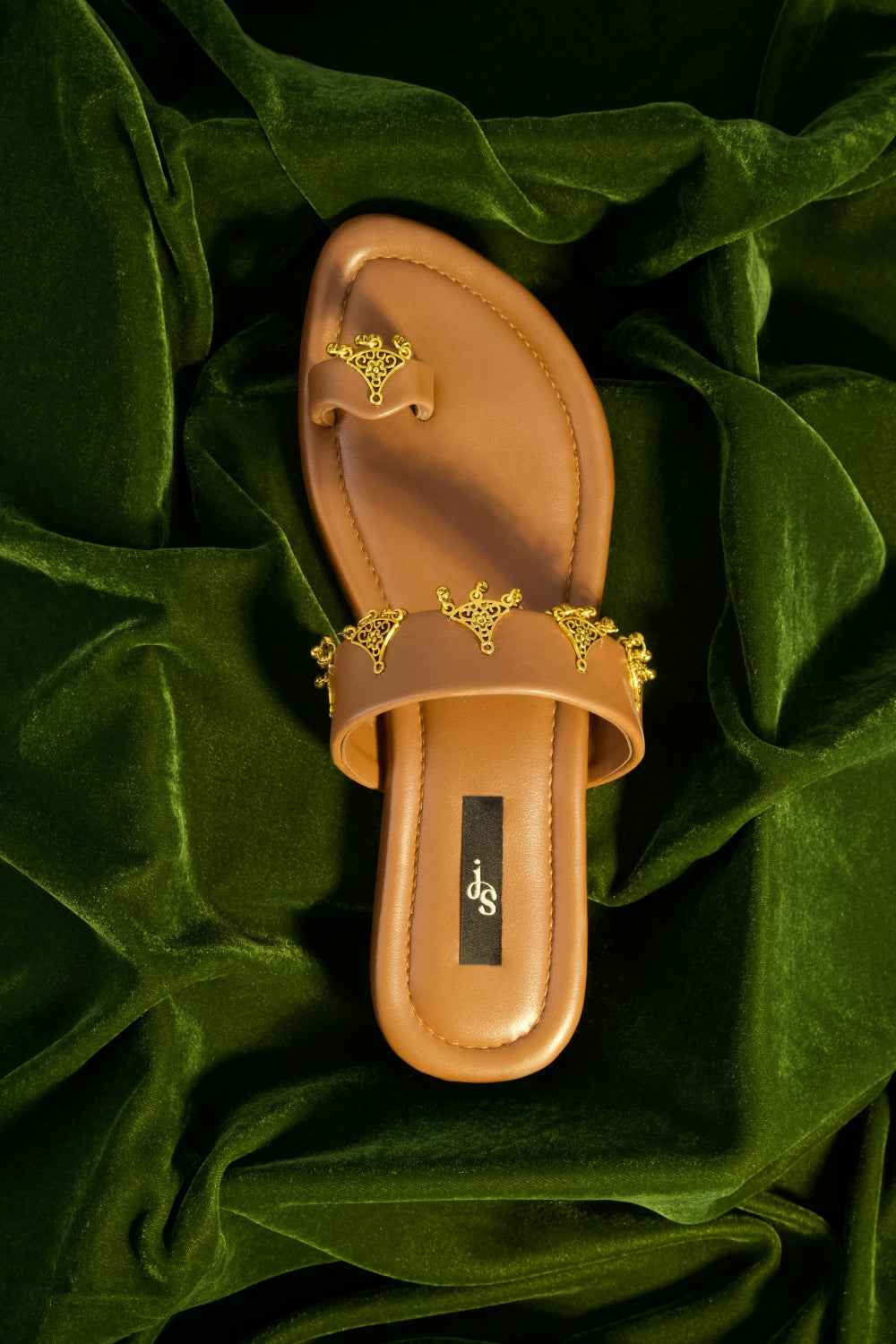 JootiShooti - Nauratan Brown Kolhapuri For Women