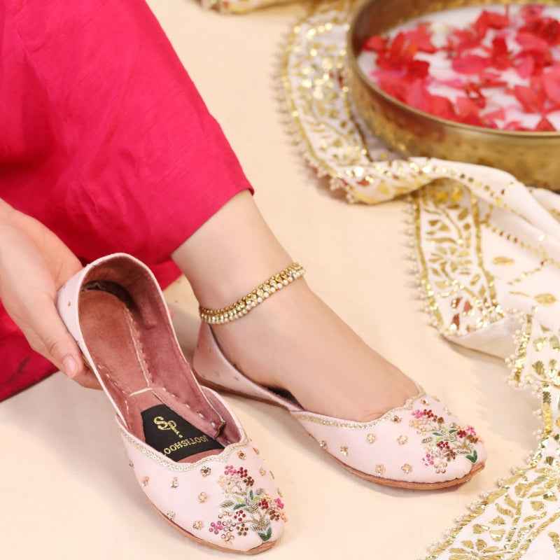 JootiShooti - Ombre Oasis Pink Khussa For Women