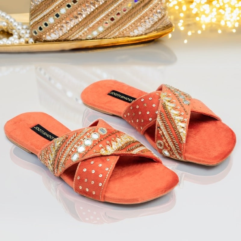 JootiShooti - Ronak Slides (Orange)