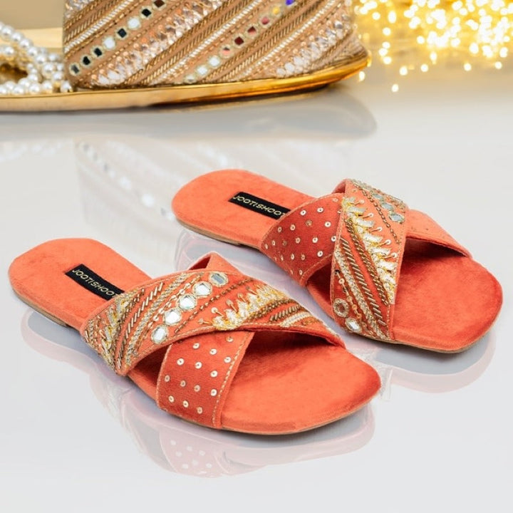 JootiShooti - Ronak Slides (Orange)