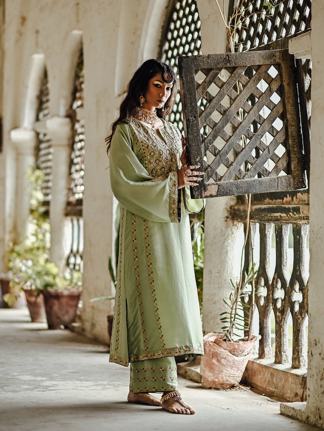 Sanam Chaudhri KIARA Sage 2 Piece
