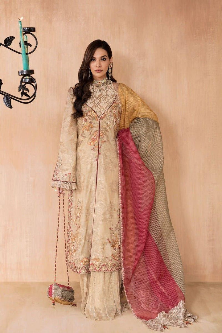 Kanwal Aftab in Nilofer Shahid - Coral Bells - Embroidered - 3 Piece
