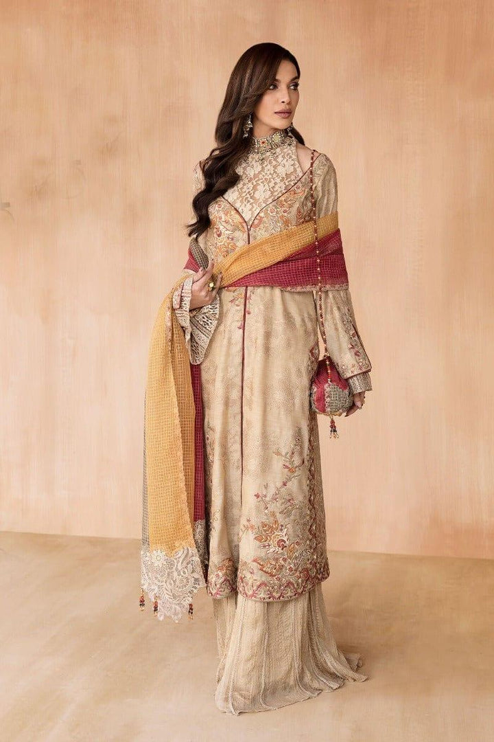 Kanwal Aftab in Nilofer Shahid - Coral Bells - Embroidered - 3 Piece