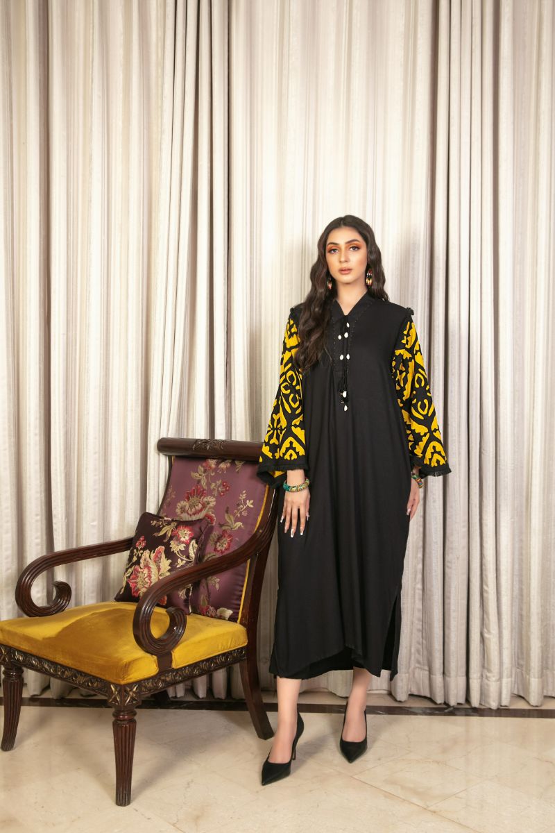 Khanz - Rangreza Kaftan - Cotton Lawn - 1 Piece