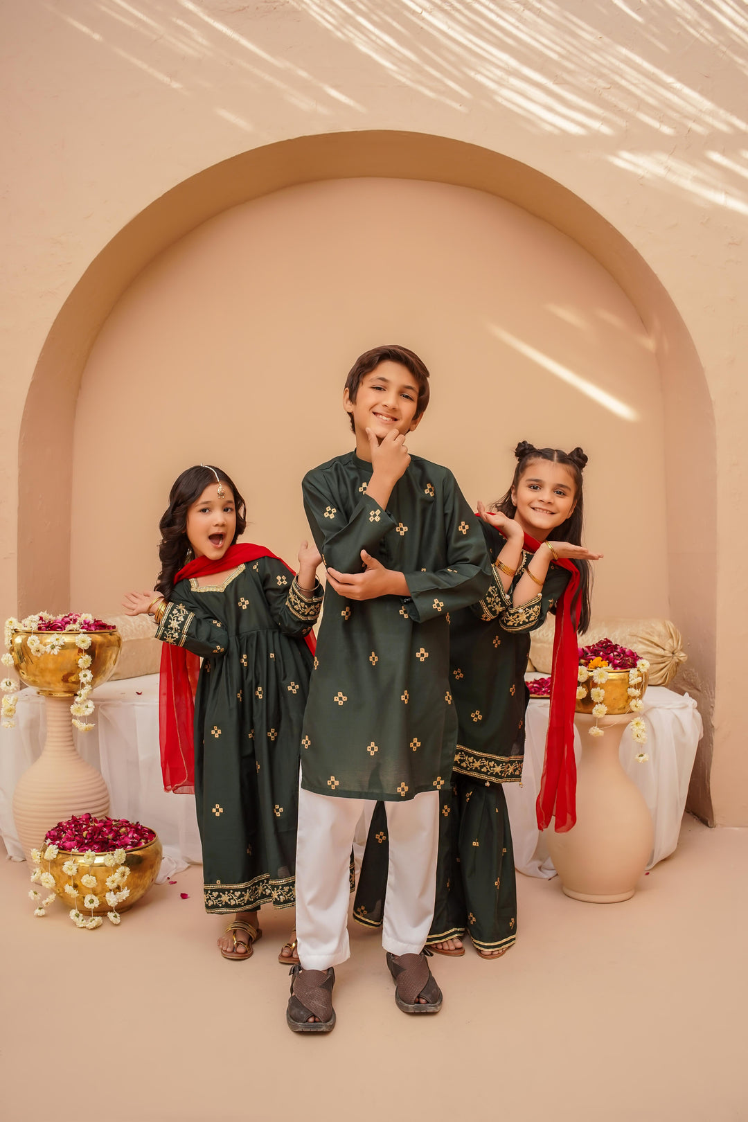 Kidoz Kloset - Emarald Aura Gharara For Girl