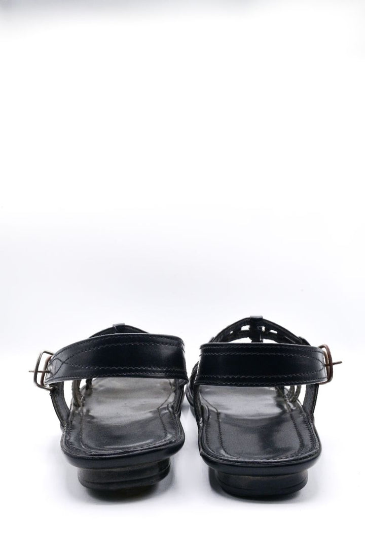 Alifyay - Lucky Marwat Black Peshawari Slipper