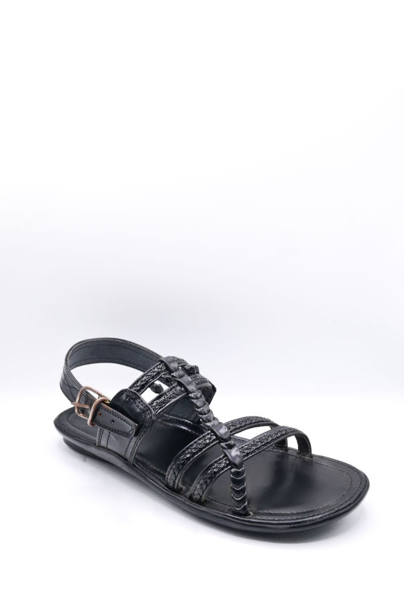 Alifyay - Lucky Marwat Black Peshawari Slipper