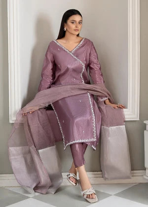 Laleen Anchal Suit Purple 3 Piece