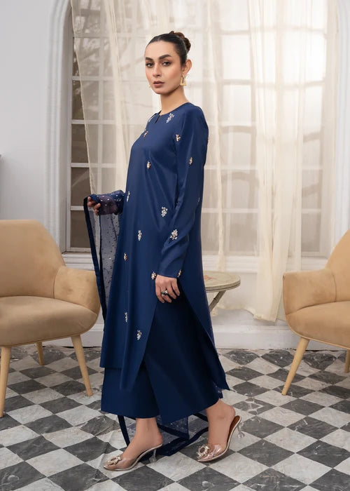 Laleen Bandhan Suit Blue 3 Piece