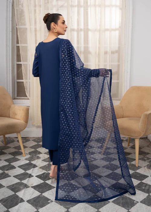 Laleen Bandhan Suit Blue 3 Piece