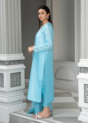 Laleen Kabeera Suit Blue 3 Piece
