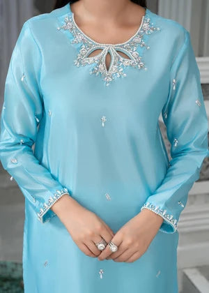 Laleen Kabeera Suit Blue 3 Piece