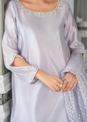 Laleen Leena Suit Purple 3 Piece
