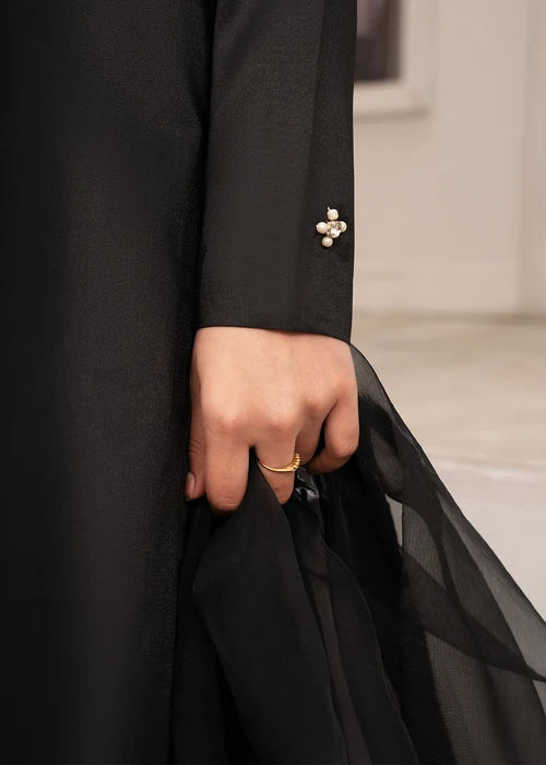 Laleen Meenah Suit Black 3 Piece