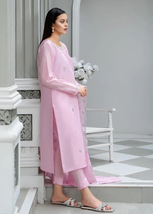 Laleen Meeral Suit Pink 3 Piece
