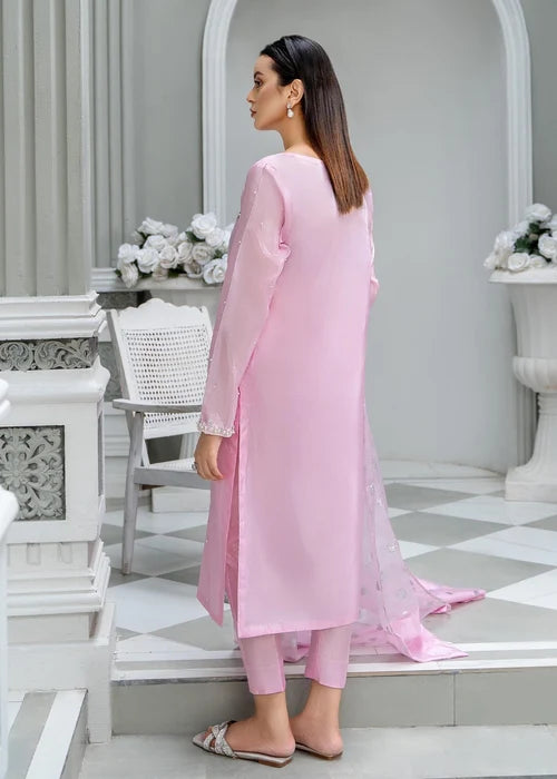 Laleen Meeral Suit Pink 3 Piece