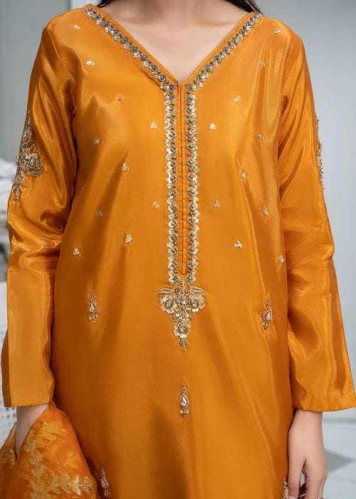 Laleen Sahiba Suit Mustard 3 Piece
