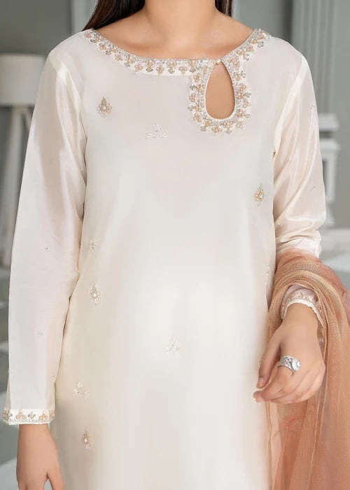 Laleen Tara Suit Ivory 3 Piece