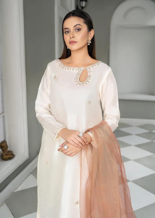 Laleen Tara Suit Ivory 3 Piece