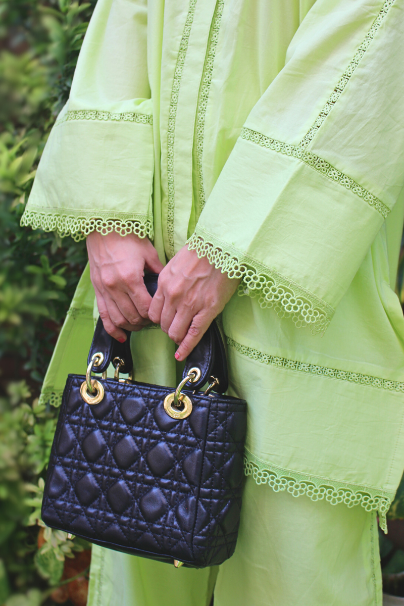 Nazia and Parisa - Lime - Tangerine - Lawn - 2 Piece