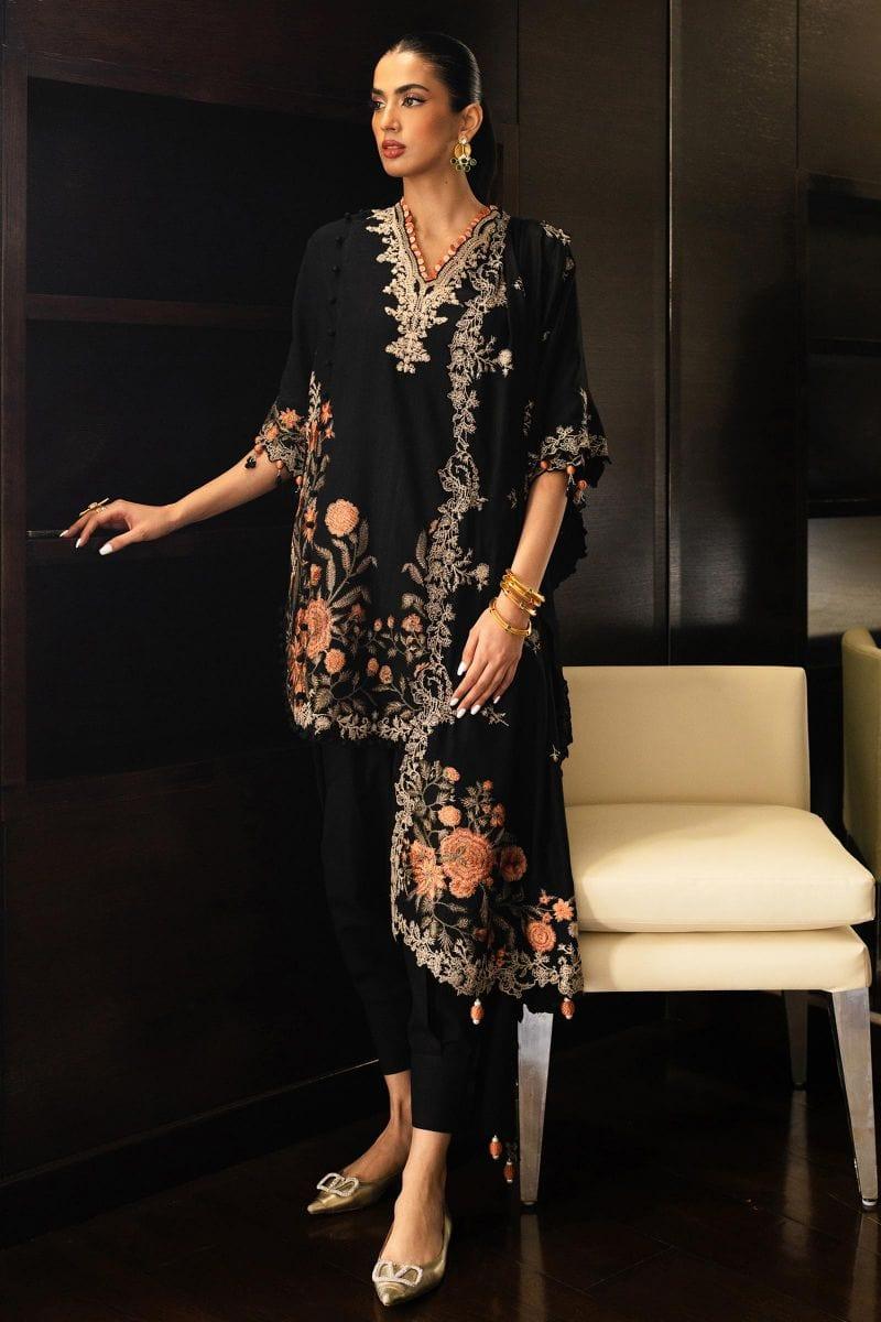 Sana Safinaz - M233-025B-CP - 3 Piece - Unstitched - Studio by TCS