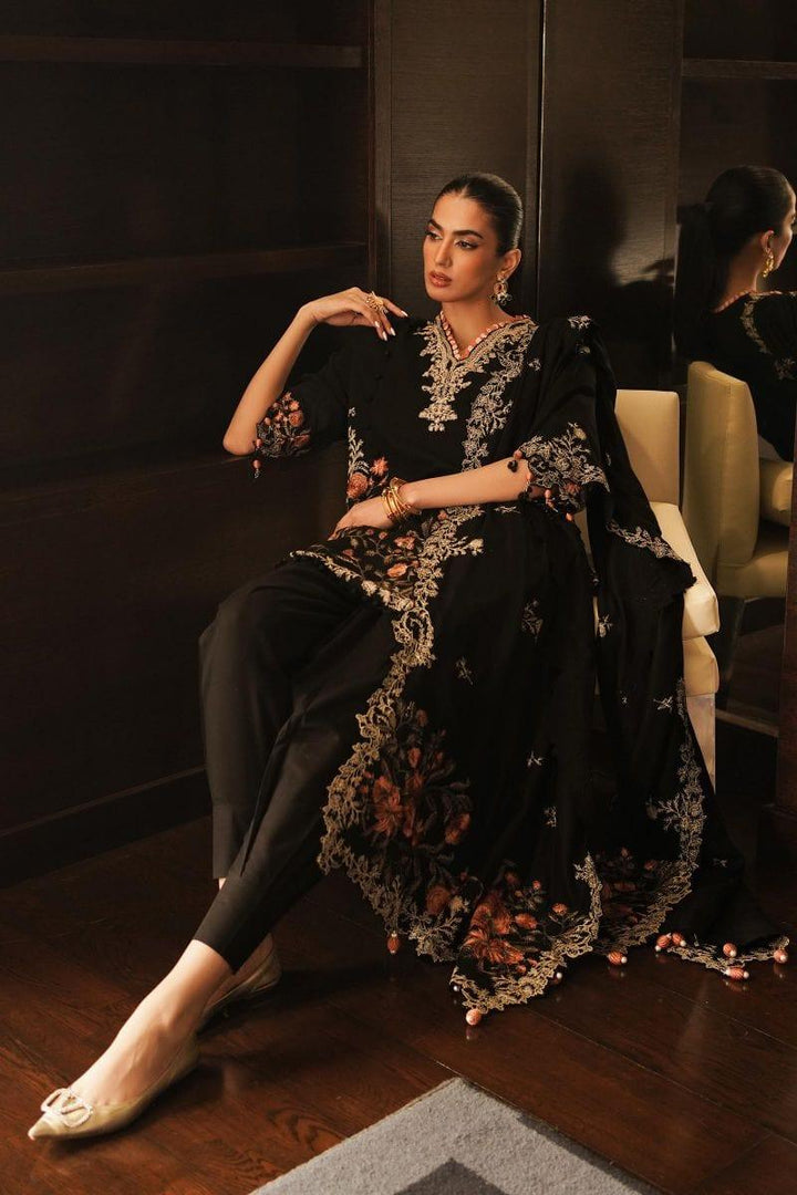 Sana Safinaz - M233-025B-CP - 3 Piece - Unstitched - Studio by TCS