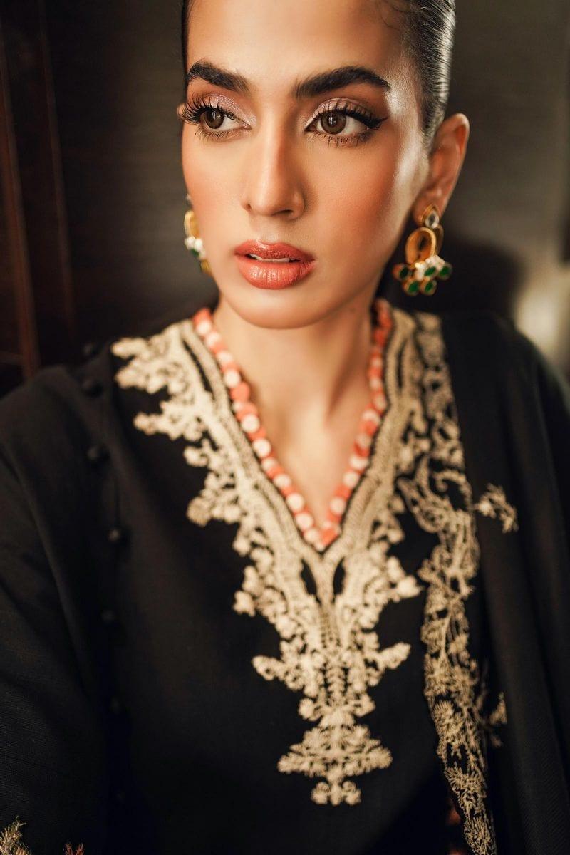 Sana Safinaz - M233-025B-CP - 3 Piece - Unstitched - Studio by TCS