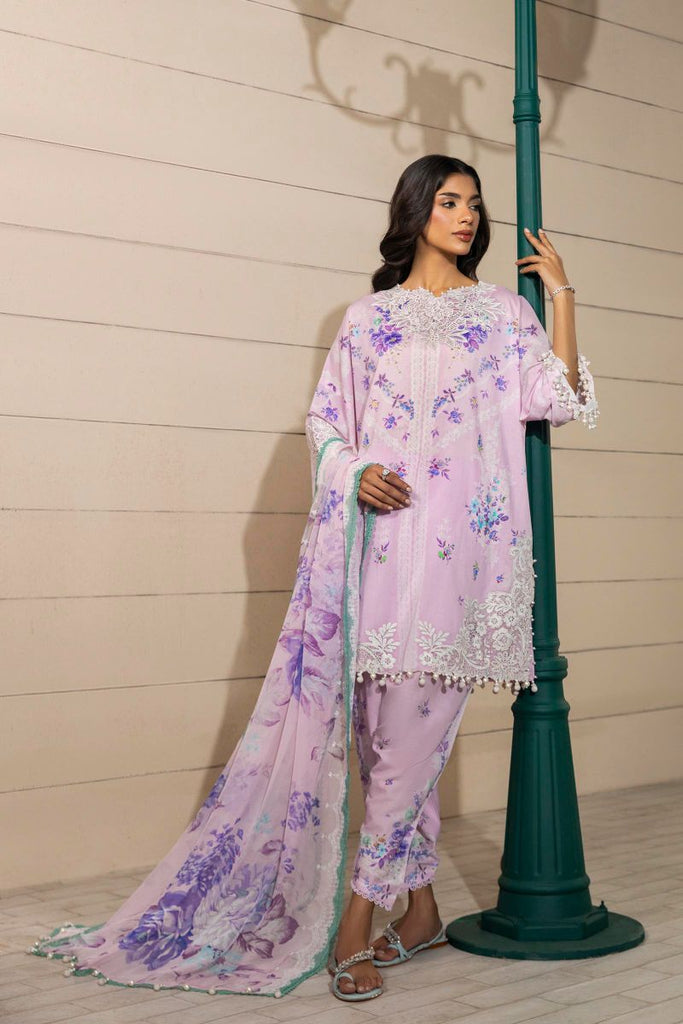 Sana Safinaz - M251-021B-3Ci - Lawn - 3 Piece - Unstitch – Studio