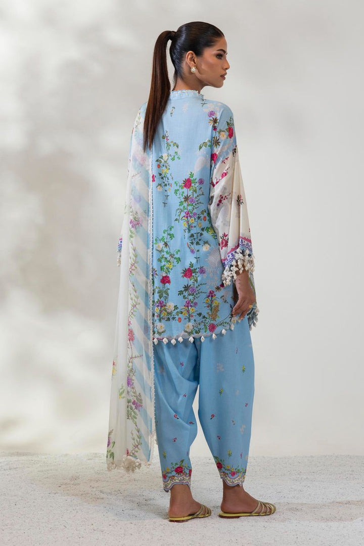 Sana Safinaz - M252-003B-Ci - Lawn - 3 Piece - Unstitched