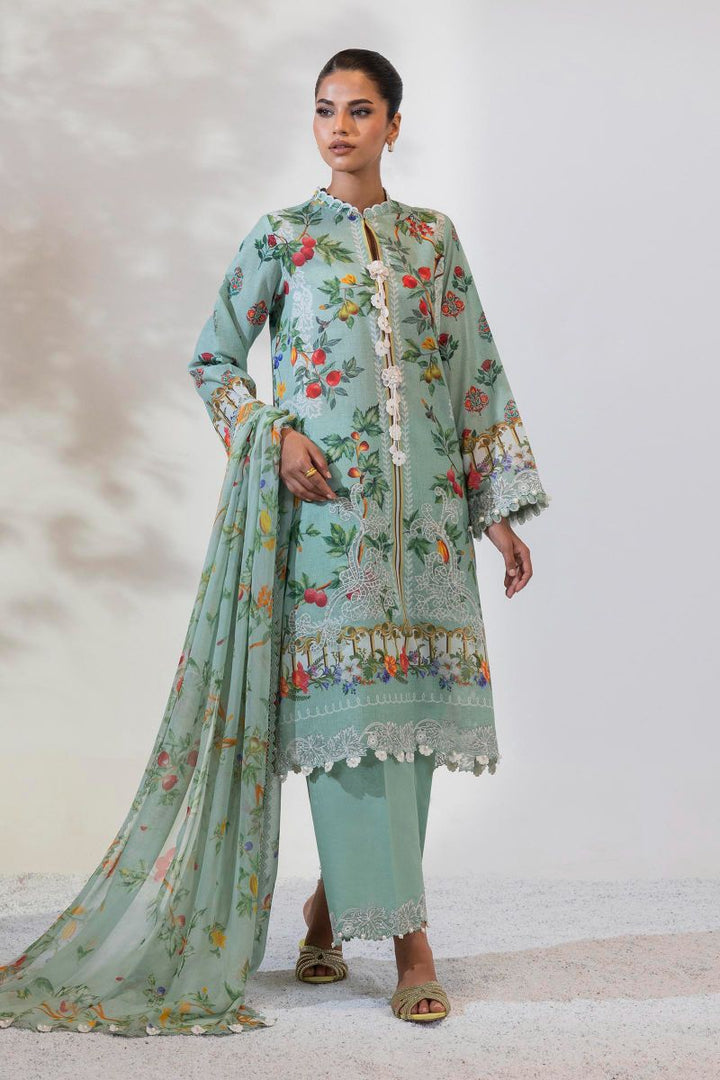 Sana Safinaz - M252-004B-Ci - Lawn - 3 Piece - Unstitched