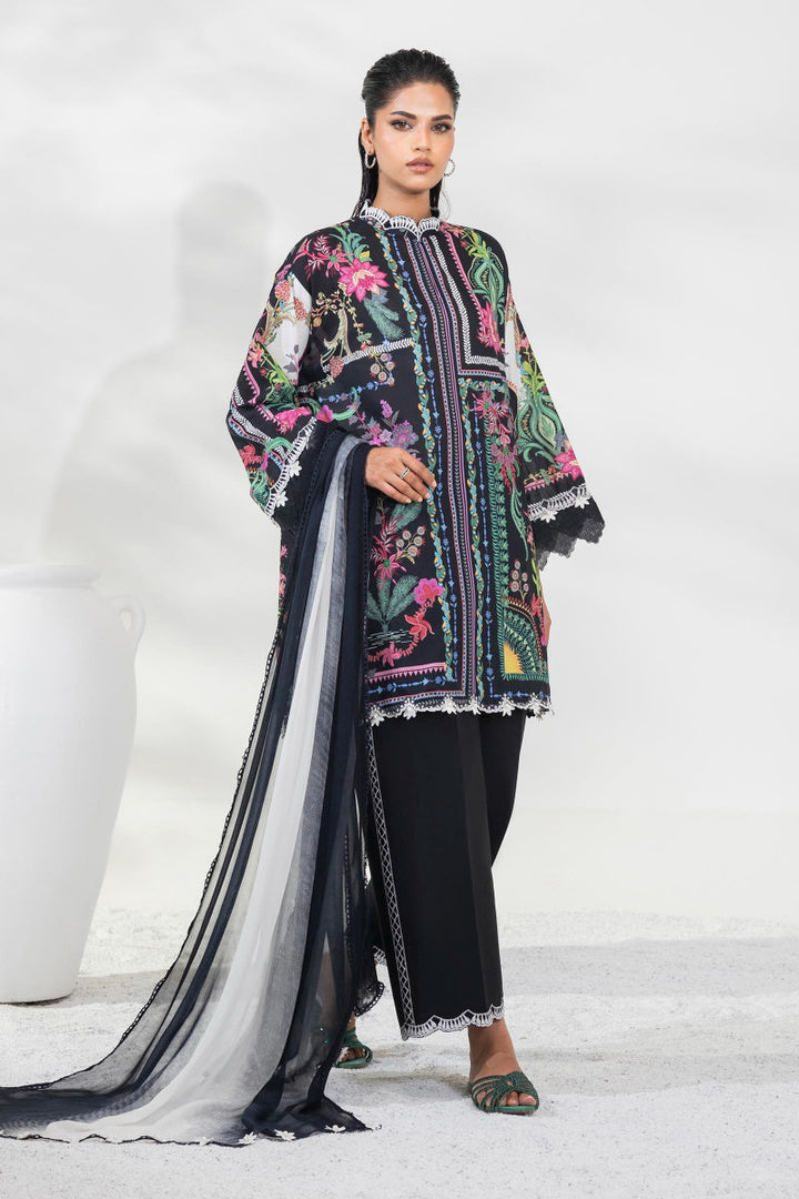 Sana Safinaz - M252-006A-Ci - Lawn - 3 Piece - Unstitched