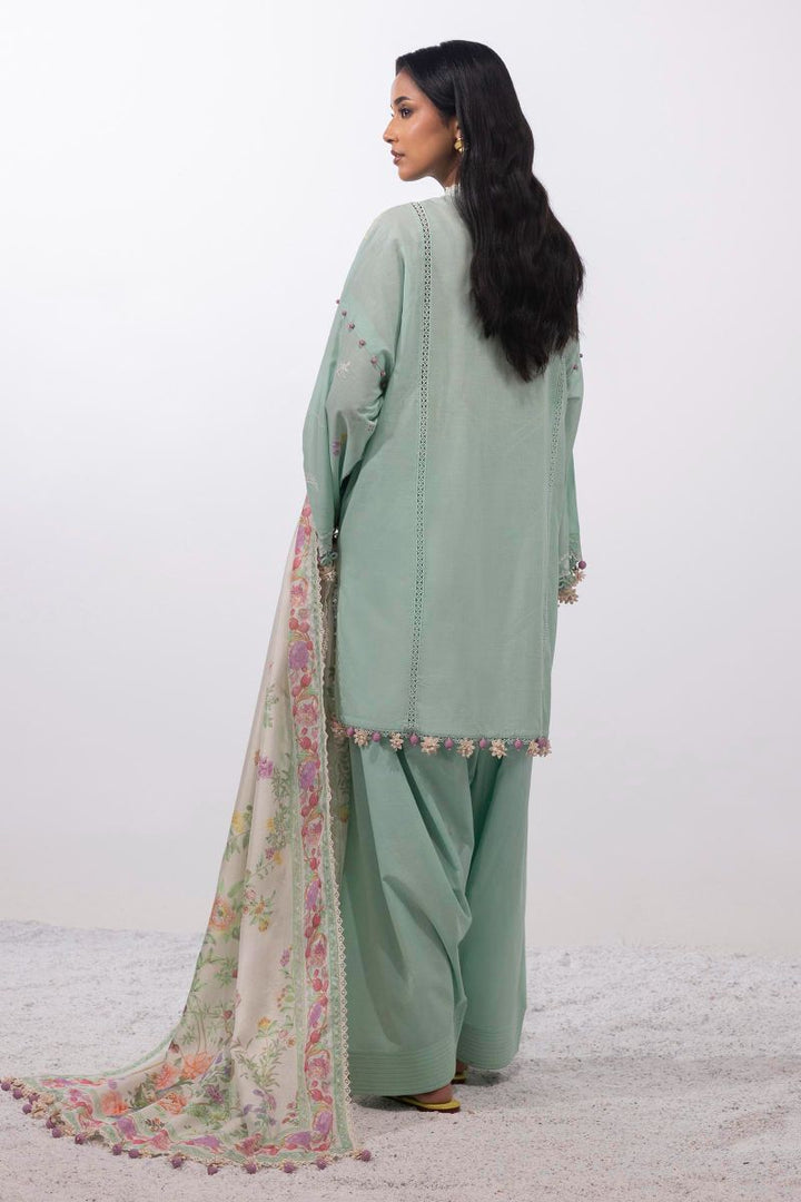Sana Safinaz - M252-010A-Cv - Lawn - 3 Piece - Unstitched