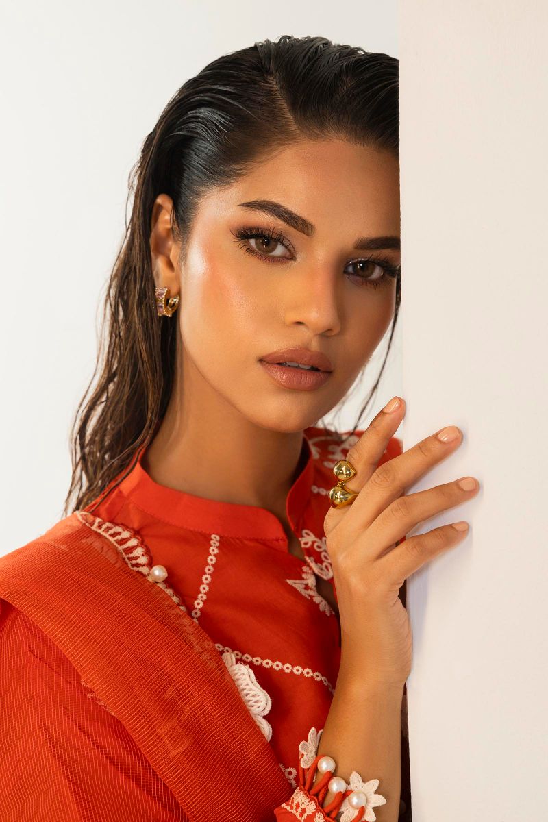 Sana Safinaz - M252-019B-Ct - Lawn - 3 Piece - Unstitched