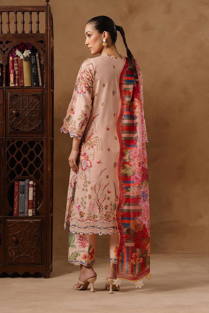 Sana Safinaz - Muzlin Lawn Unstitch Suit For Women - 3 Piece