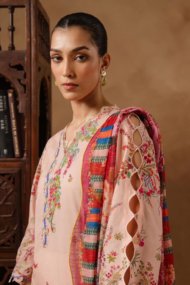 Sana Safinaz - Muzlin Lawn Unstitch Suit For Women - 3 Piece