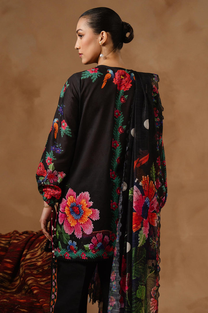 Sana Safinaz - Muzlin Lawn Unstitch Suit For Women - 3 Piece