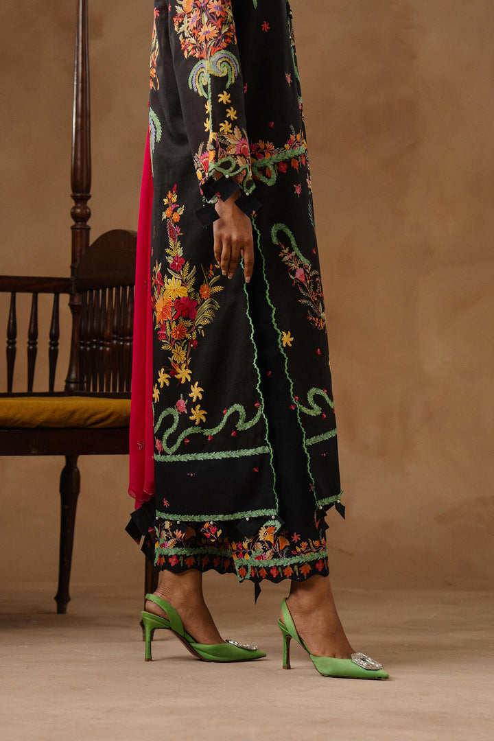 Sana Safinaz - Muzlin Lawn Unstitch Suit For Women - 3 Piece