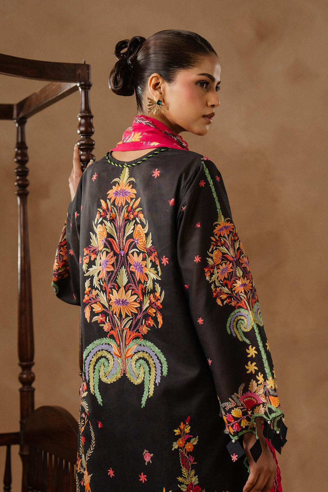 Sana Safinaz - Muzlin Lawn Unstitch Suit For Women - 3 Piece