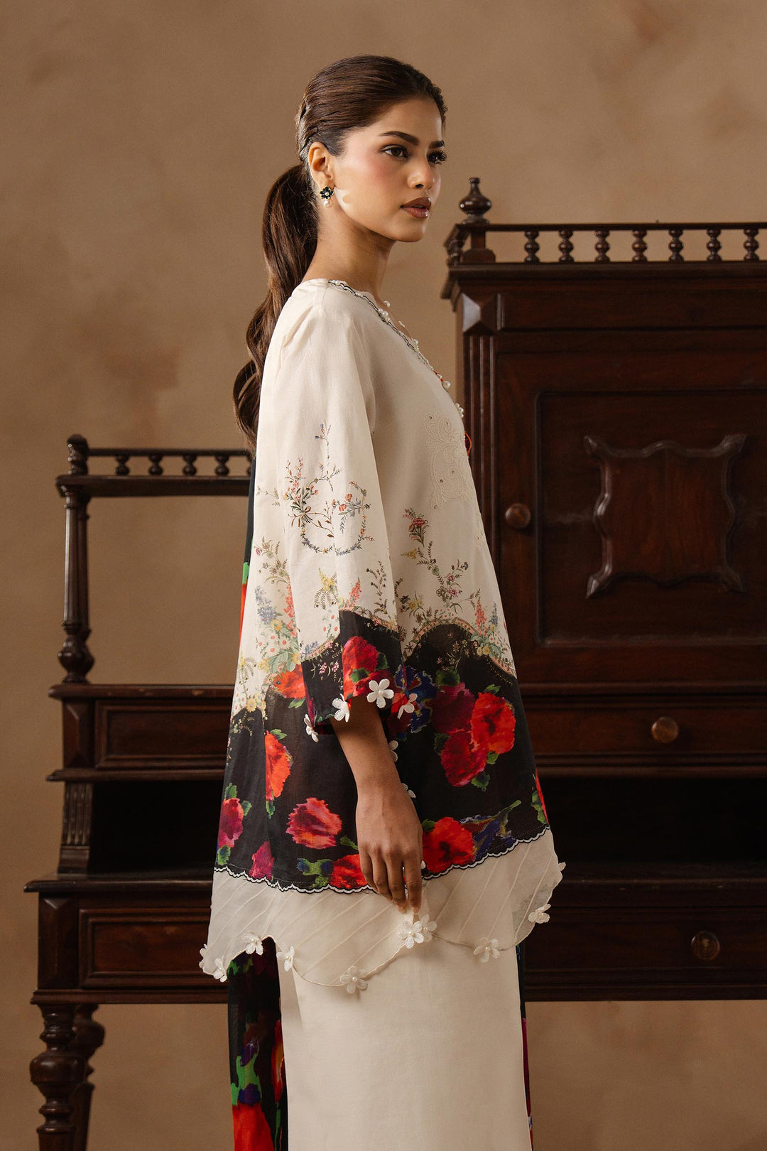 Sana Safinaz - Muzlin Lawn Unstitch Suit For Women - 3 Piece