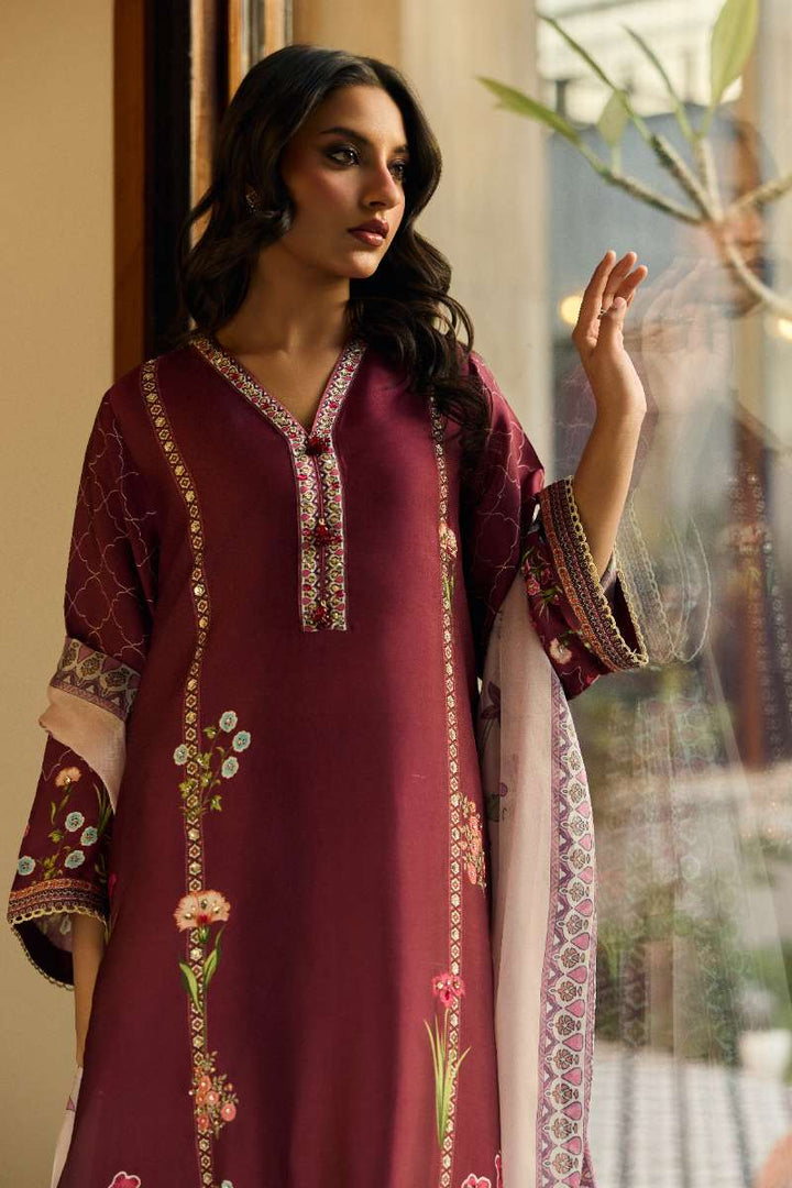Deepak Perwani - Elysian Silk Suit For Women - 3 Piece