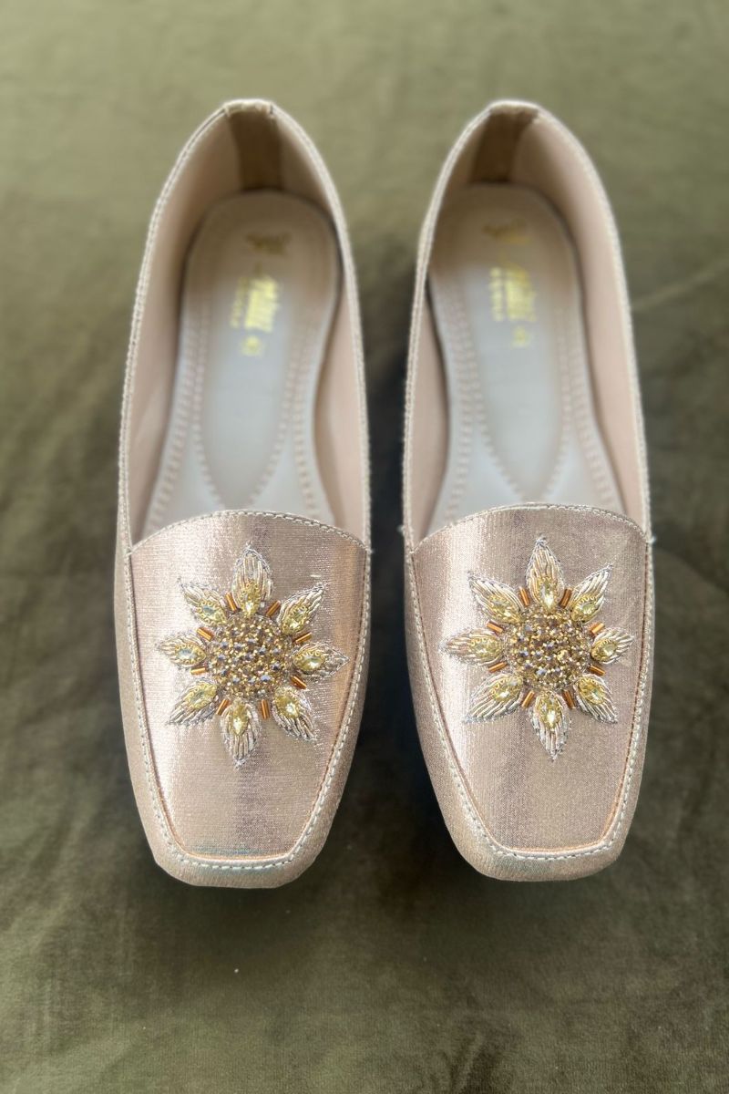 MILLI SHOES - Fancy Loafer - Gold - 8512