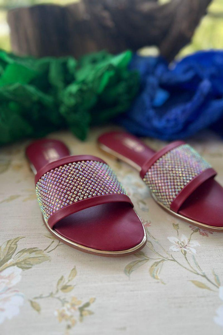 MILLI SHOES - Semi Formal Slides - Red - 1366