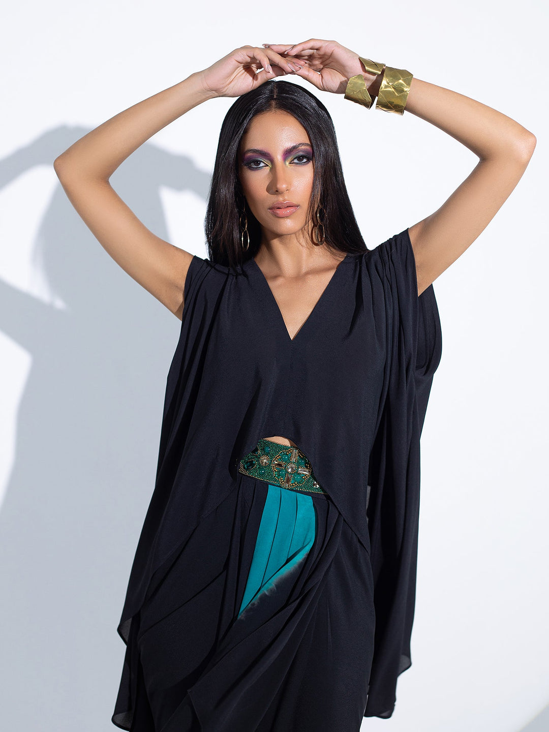 Sanam Chaudhri MOSS Black 2 Piece