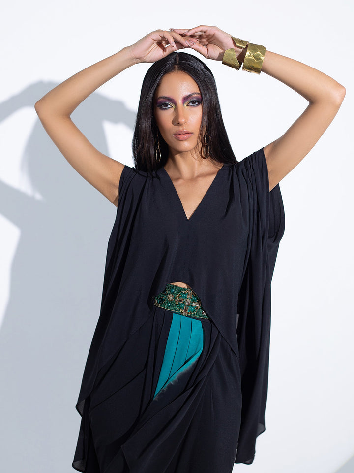 Sanam Chaudhri MOSS Black 2 Piece