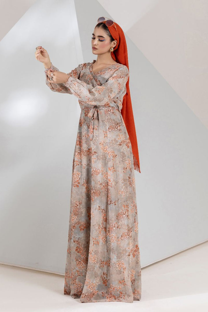 Malbus - Mahira - Chiffon - Pebble - 1 Piece