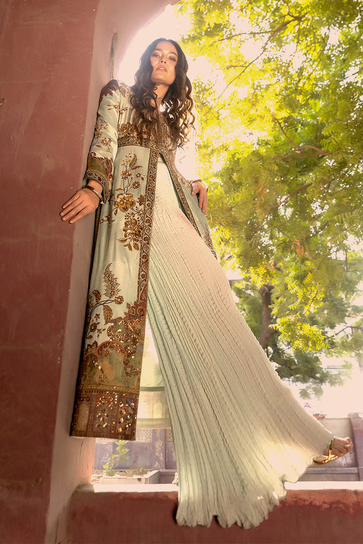 Shamaeel - Aurelia Mist - Viscose Silk/Cotton Silk