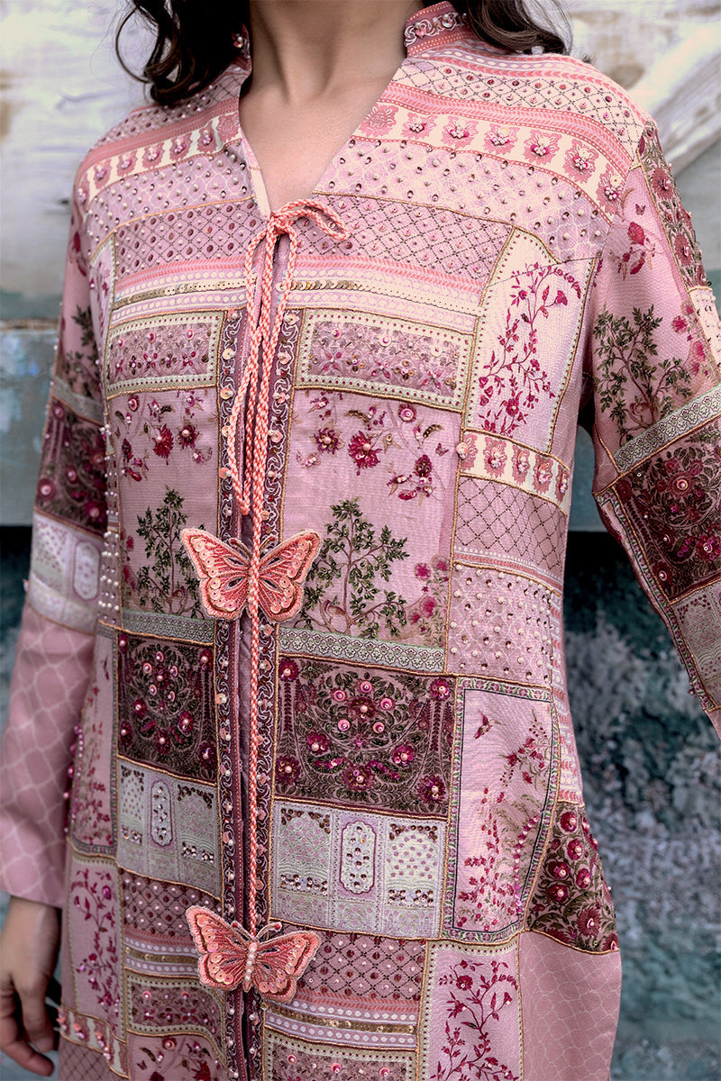 Shamaeel - Rose Mosaic - Viscose Silk